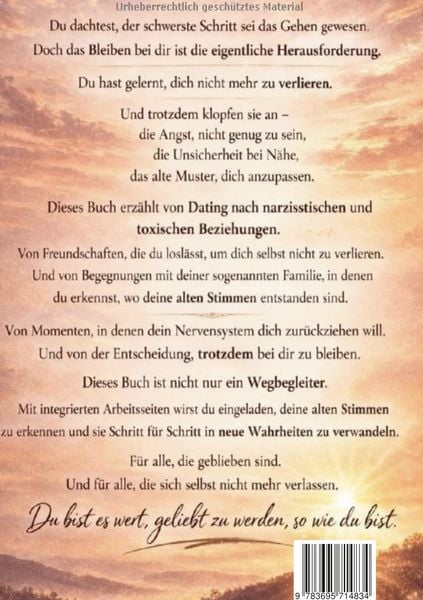 Produktbild: Du bist es wert, geliebt zu werden, sowie du bist.