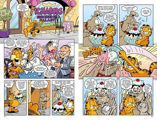 Produktbild: Lesefutter - Vollfarbige Garfield Comic-Geschichten