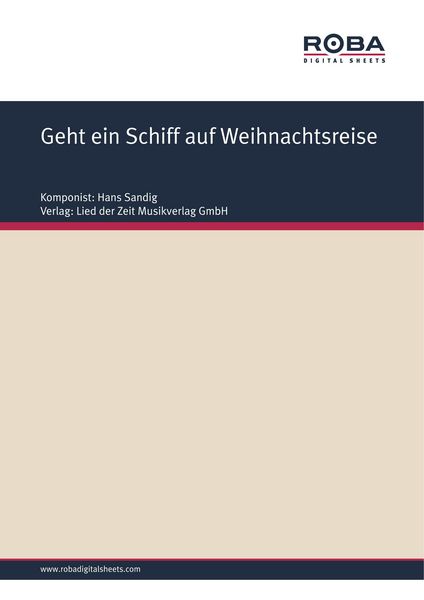Produktbild: Geht ein Schiff auf Weihnachtsreise