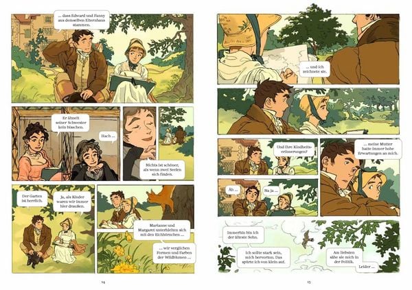 Produktbild: Verstand und Gef&uuml;hl - die Graphic Novel nach Jane Austen