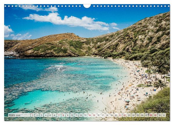 Produktbild: Aloha Hawaii (Wandkalender 2026 DIN A3 quer), CALVENDO Monatskalender