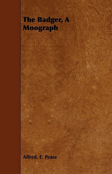 Produktbild: The Badger, a Monograph