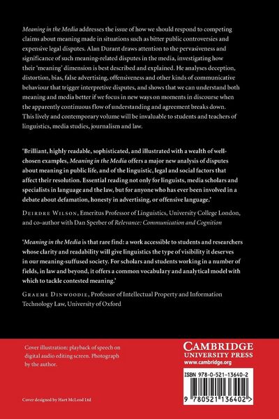 Produktbild: Meaning in the Media