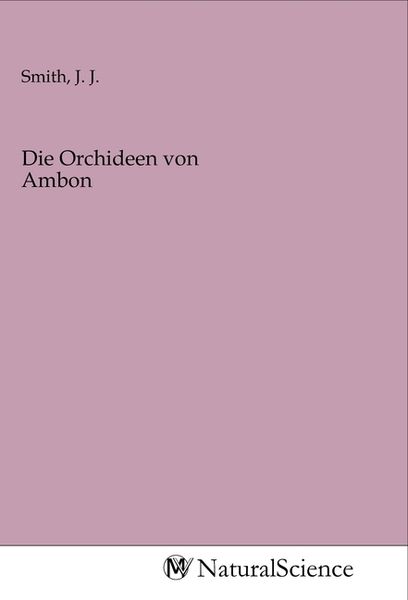Produktbild: Die Orchideen von Ambon