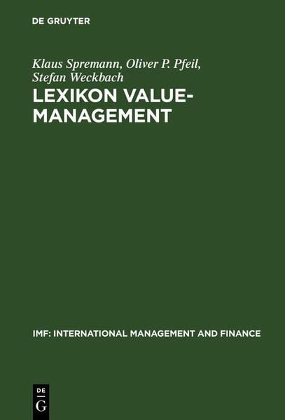 Produktbild: Lexikon Value-Management