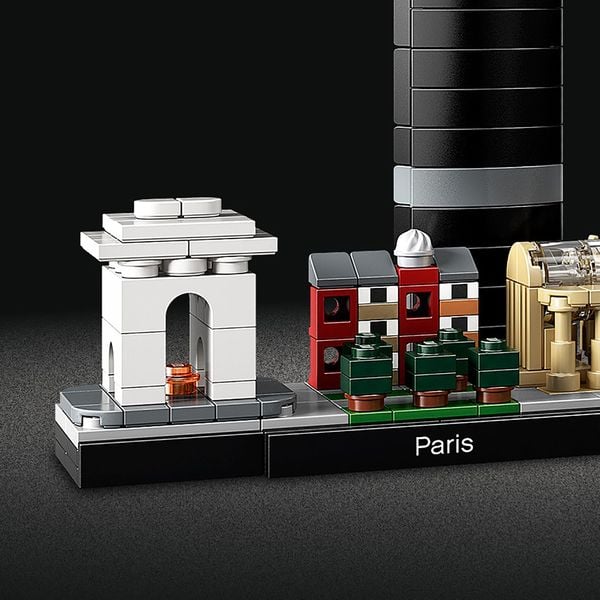 Produktbild: LEGO Architecture 21044 Paris, Skyline-Modellbausatz, Raum-Deko