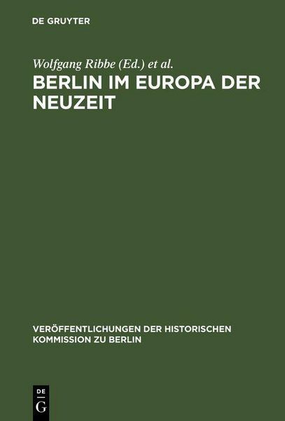 Produktbild: Berlin im Europa der Neuzeit