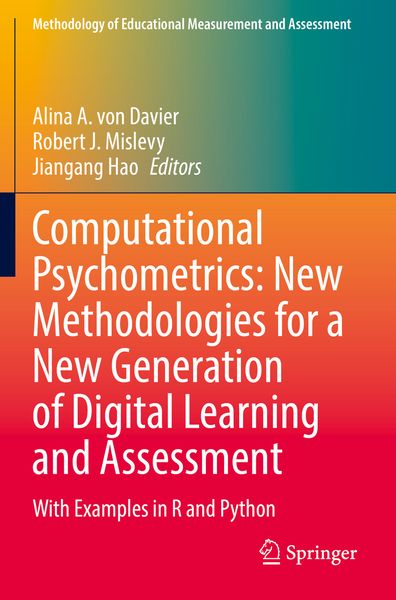 Produktbild: Computational Psychometrics: New Methodologies for a New Generation of Digital Learning and Assessment