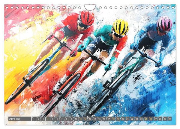Produktbild: Kunst des Sports (Wandkalender 2026 DIN A4 quer), CALVENDO Monatskalender