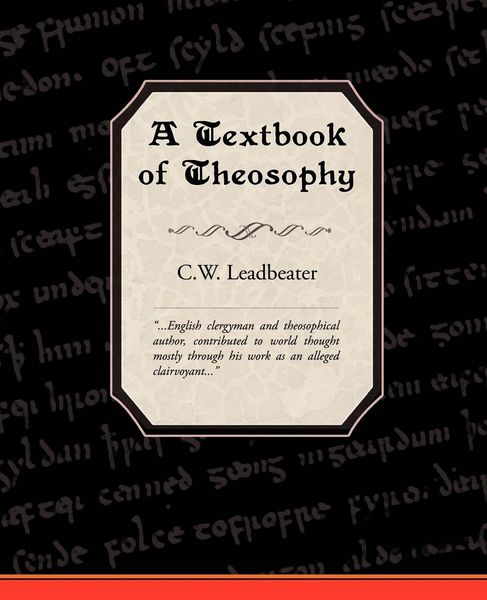 Produktbild: A Textbook of Theosophy