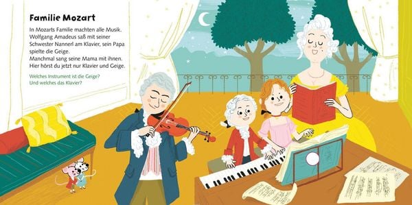 Produktbild: Mein kleines Musikbuch &ndash; Mozart und seine Musik