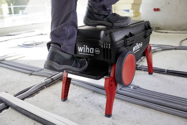 Produktbild: Wiha 44128 Elektriker, Handwerker, Profi, VDE Werkzeugkoffer best&uuml;ckt 104teilig (L x B x H) 680 x 497 x 336 mm