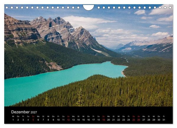 Produktbild: Das "gr&uuml;ne" Nordamerika - Kanada und USA (Wandkalender 2027 DIN A4 quer), CALVENDO Monatskalender
