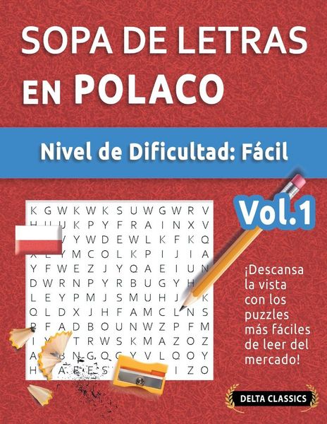 Produktbild: Sopa De Letras En Polaco - Nivel De Dificultad
