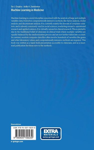 Produktbild: Machine Learning in Medicine
