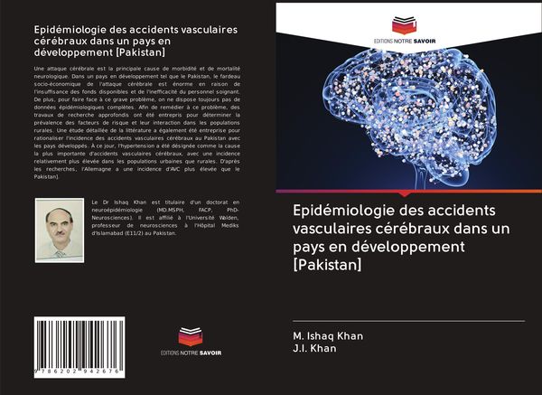 Produktbild: Epid&eacute;miologie des accidents vasculaires c&eacute;r&eacute;braux dans un pays en d&eacute;veloppement [Pakistan]