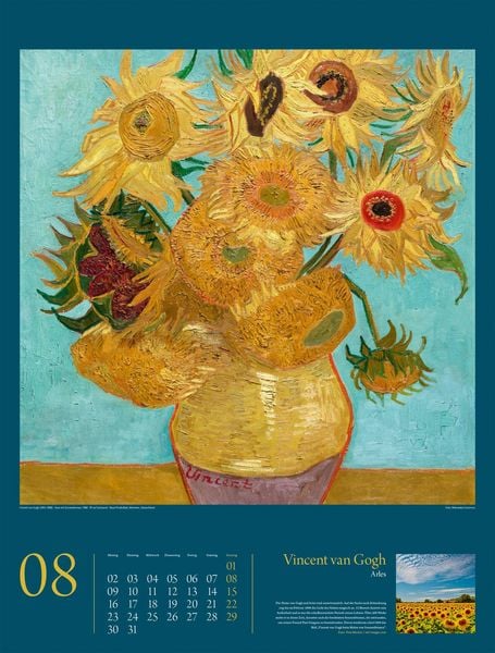 Produktbild: KunstGeschichten Kalender 2027 | Meisterwerke und die Orte ihrer Inspiration