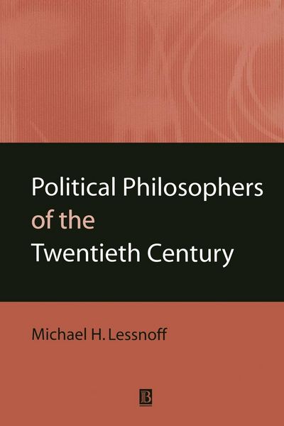 Produktbild: Lessnoff, M: Political Philosophers of the Twentieth Century