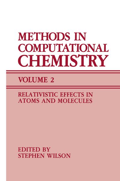 Produktbild: Methods in Computational Chemistry