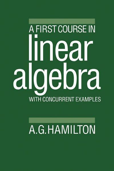 Produktbild: A First Course in Linear Algebra