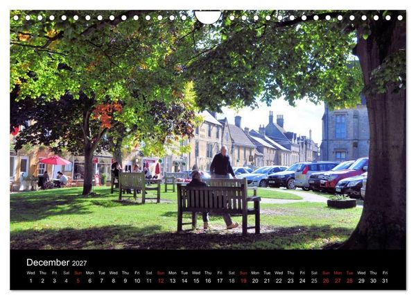 Produktbild: Cotswold Towns (Wall Calendar 2027 DIN A4 landscape), CALVENDO 12 Month Wall Calendar