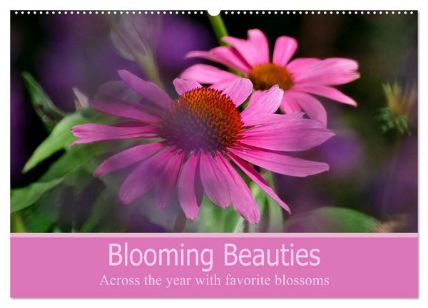 Produktbild: Blooming beauties (Wall Calendar 2026 DIN A2 landscape), CALVENDO 12 Month Wall Calendar