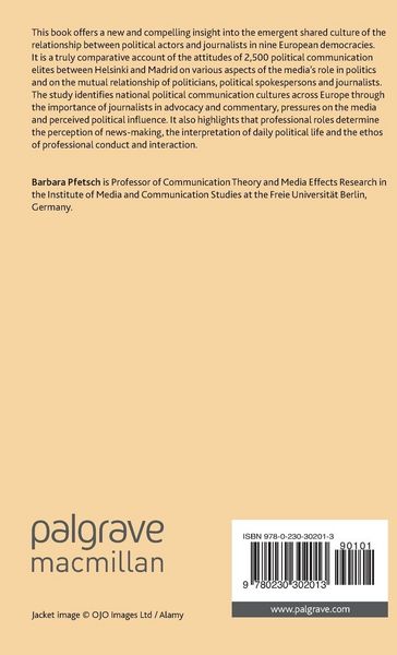 Produktbild: Political Communication Cultures in Western Europe