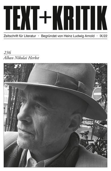 Produktbild: TEXT + KRITIK 236 - Alban Nikolai Herbst