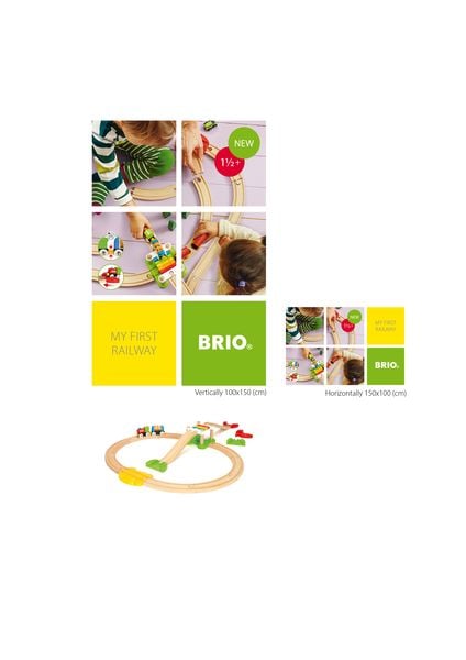 Produktbild: BRIO Mein Erstes Brio Bahn Spiel Set, Zubehör