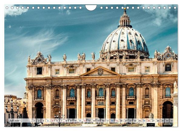 Produktbild: Roma (Wandkalender 2026 DIN A4 quer), CALVENDO Monatskalender