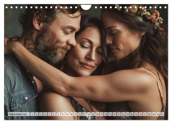 Produktbild: Farben der Liebe: Bunte Vielfalt des Herzens (Wandkalender 2026 DIN A4 quer), CALVENDO Monatskalender