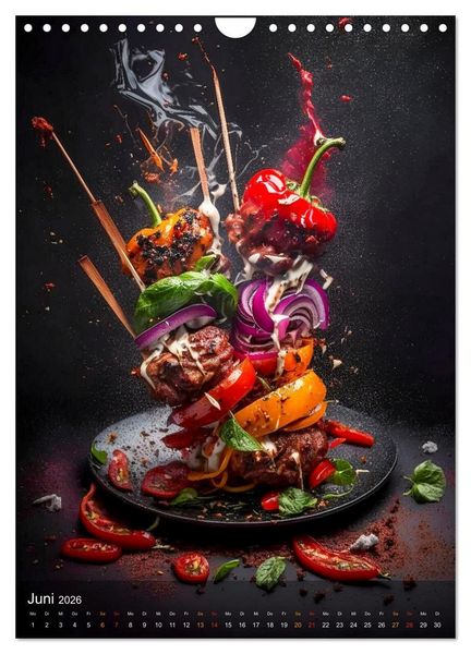 Produktbild: Cooles Fingerfood (Wandkalender 2026 DIN A4 hoch), CALVENDO Monatskalender