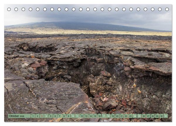 Produktbild: Big Island - Reise in eine unvergessliche Welt (Tischkalender 2026 DIN A5 quer), CALVENDO Monatskalender