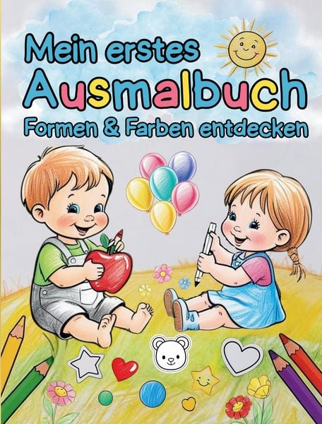 Produktbild: Mein erstes Ausmalbuch f&uuml;r Kinder ab 2 Jahre
