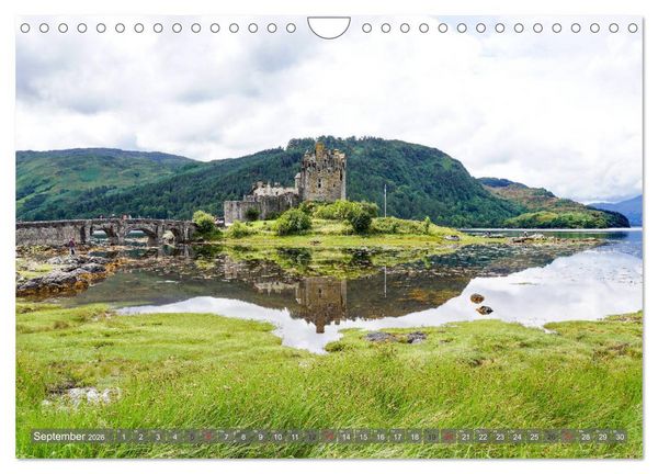 Produktbild: Schottland - Wie gemalt (Wandkalender 2026 DIN A4 quer), CALVENDO Monatskalender