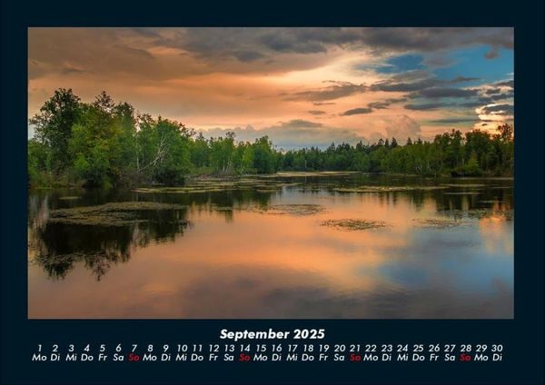 Produktbild: Seeblick 2025 Fotokalender DIN A4