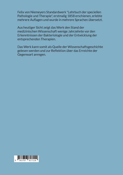 Produktbild: Lehrbuch der speciellen Pathologie und Therapie