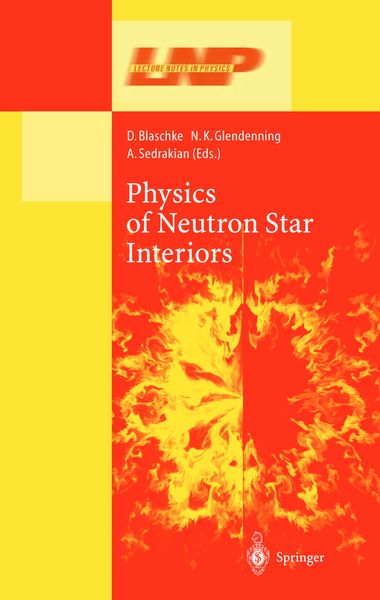 Produktbild: Physics of Neutron Star Interiors