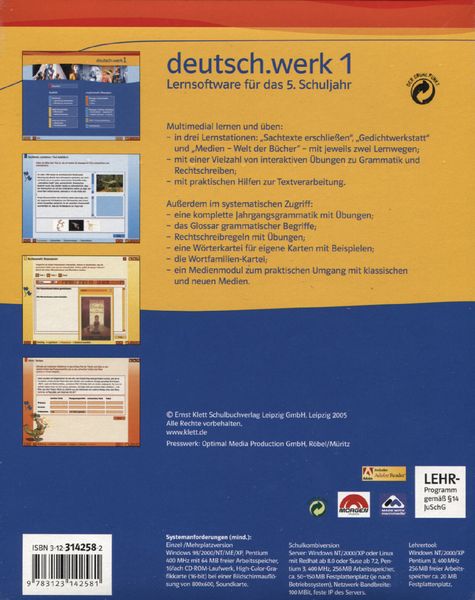 Produktbild: deutsch.werk Band 1