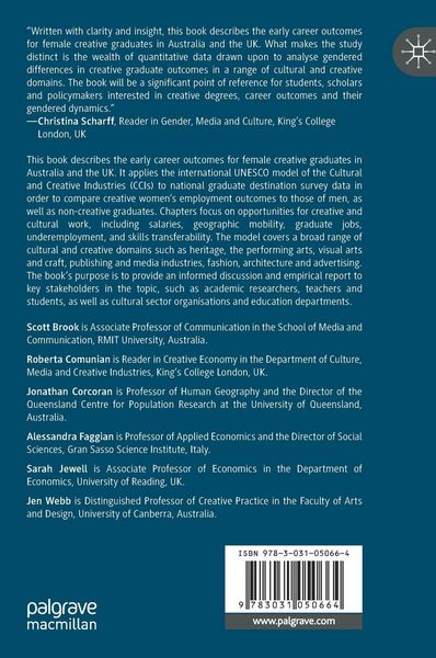 Produktbild: Gender and the Creative Labour Market