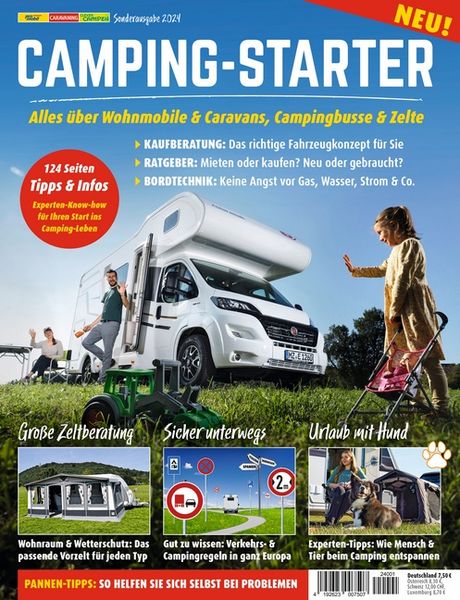 Pro mobil Camping-Starter 01/2024, Taschenbuch von , Motorbuch Verlag, 978-3-613-32177-9