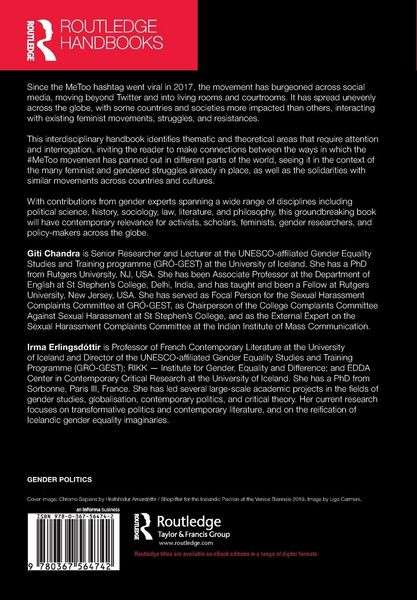 Produktbild: The Routledge Handbook of the Politics of the #MeToo Movement