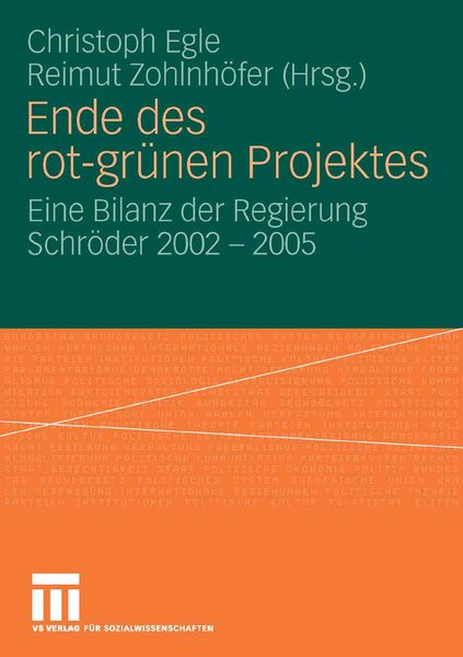 Produktbild: Ende des rot-gr&uuml;nen Projekts