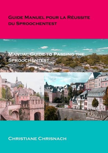 Produktbild: Guide manual pour la r&eacute;ussite du Sproochentest