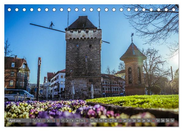 Produktbild: Historisches Esslingen am Neckar 2026 (Tischkalender 2026 DIN A5 quer), CALVENDO Monatskalender