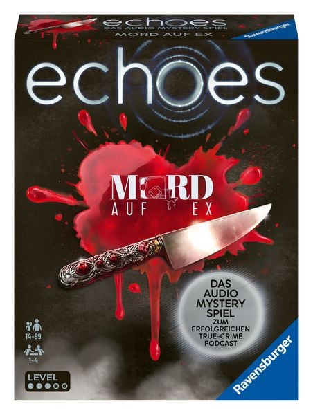 Produktbild: echoes Mord auf Ex &ndash; H&ouml;rspiel trifft Gesellschaftsspiel ab 14 Jahren