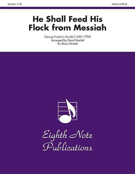 Produktbild: Handel, G: He Shall Feed His Flock (from Messiah)
