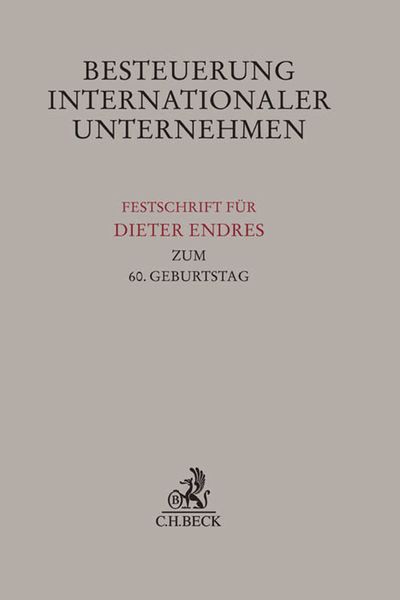 Produktbild: Besteuerung internationaler Unternehmen