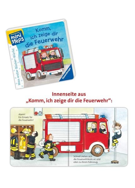 Produktbild: Ministeps: Mein erster B&uuml;cher-W&uuml;rfel: Mein allererstes Wissen (B&uuml;cher-Set)