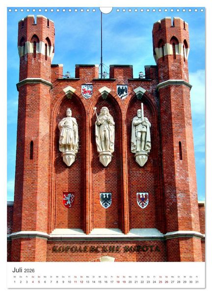 Produktbild: Kant-Stadt K&ouml;nigsberg - Kaliningrader Kontraste (Wandkalender 2026 DIN A3 hoch), CALVENDO Monatskalender